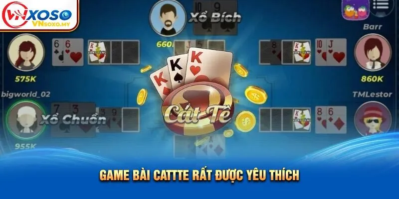 Game catte rất được yêu thích Game catte rất được yêu thích
